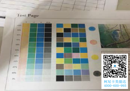 柯尼卡美能達C210復印機打印紅色偏淡效果圖-科頤辦公