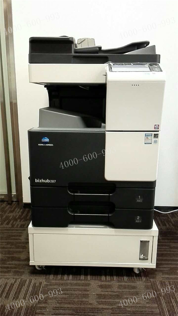 給金融企業(yè)成功安裝的柯尼卡美能達bizhub287復(fù)印機-科頤辦公