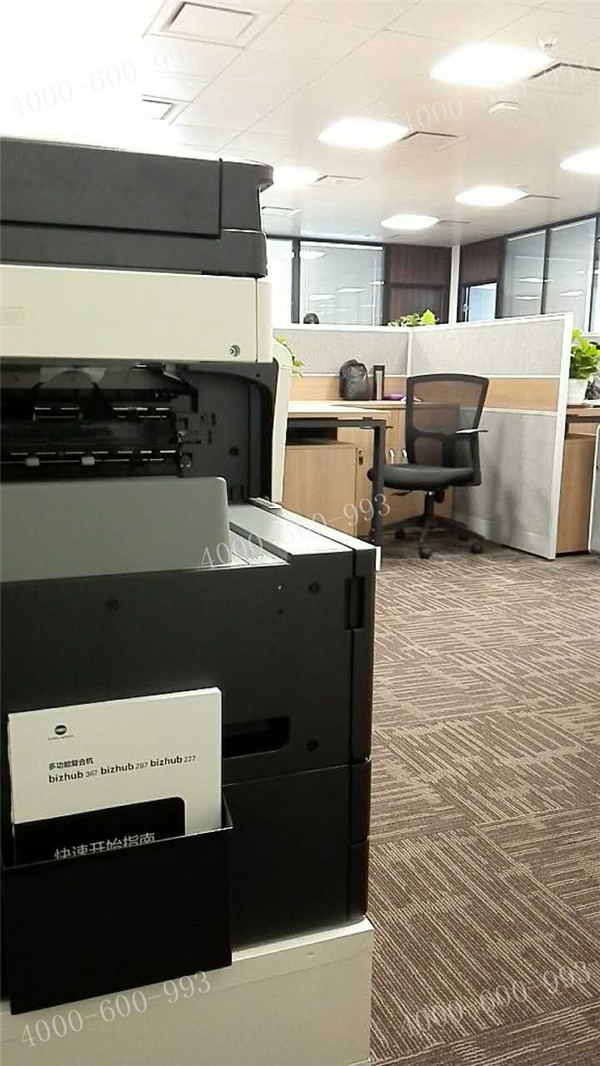 金融使用的柯尼卡美能達bizhub287復(fù)印機