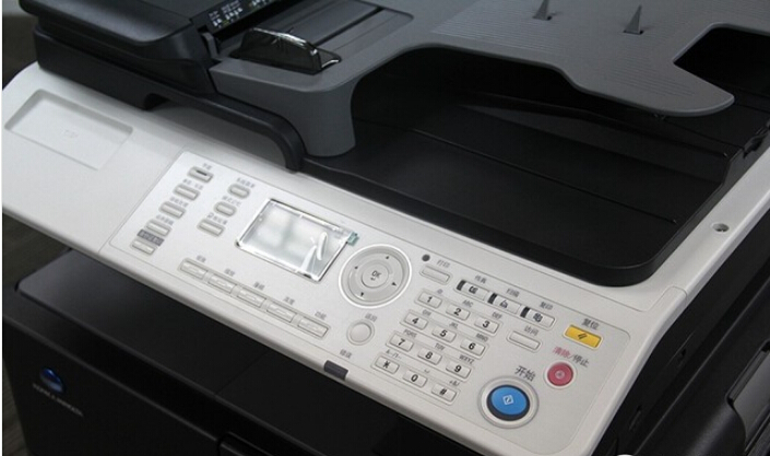 柯尼卡美能達306復印機操作面板-科頤辦公