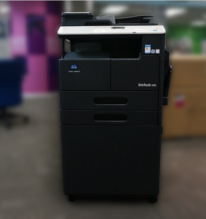柯尼卡美能達306復印機-科頤辦公