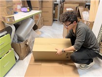 這個正在打包的柯尼卡美能達C226的定影器是你的嗎？準備發走啦！